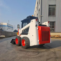Trincia Forestale Hightop per Skid Steer, Attrezzatura Decespugliatrice per Minipale Diesel Compatte