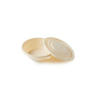 Tazones Desechables Biodegradables y Ecológicos de Almidón de Maíz Blanco de 9 Pulgadas para Llevar, Aptos para Microondas, para Sopa y Arroz - Product Image 2