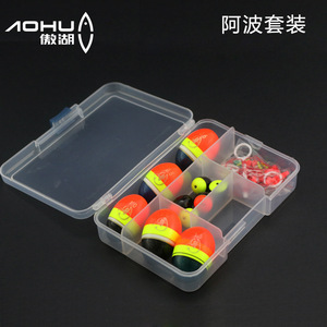 Ensemble de flotteurs Aohu en boîte B-5B0.5-2.0, flotteur durable pour la pêche en eau profonde, bouée de pêche en mer, flotteur rectangulaire en paulownia pour la pêche en eau profonde - Product Image 3