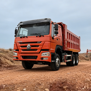 Camion benne d'<span class=keywords><strong>occasion</strong></span> Sino Howo 371HP 20m³ 6X4 10 roues pour l'extraction de pierres et de sable en Afrique à bas prix - Product Image 1