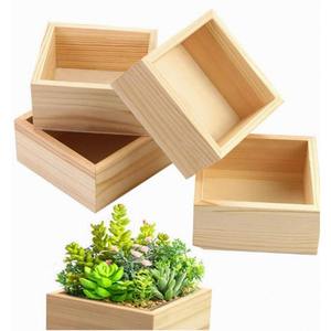 Petite jardinière suspendue de bureau moderne en bois écologique de haute qualité pour la culture de plantes vertes en intérieur - Product Image 2