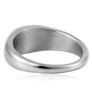 Anillo de moda yunique, color acero, estrella de ocho puntas, engaste de diamantes, joyería de regalo unisex - Product Image 4