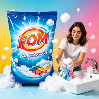 Fabricant de poudre à lessiver OEM ODM sous marque privée, savon haute densité, poudre nettoyante rapide pour vêtements, détergent solide pour le linge