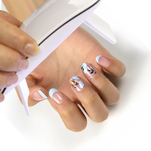 Enveloppes à <span class=keywords><strong>ongles</strong></span> en gel longue durée, gel semi-durci de haute qualité, besoin d'une lampe UV, autocollants à <span class=keywords><strong>ongles</strong></span> en gel - Product Image 1