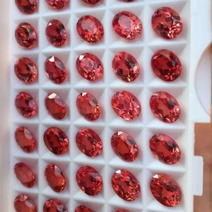 พลอยรูบี้สีแดงเลือดนกคุณภาพสูงทรงวงรี แบบเจียระไน Asscher, Rose Cut, Cushion และทรงหัวใจ สำหรับขายส่ง มีสีสันหลากหลาย - Product Image 3
