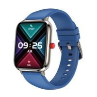 TF68 Ultra Dünne Smartwatch 1,86 Zoll HD-Bildschirm BT-Anruf Musik-Encoder Echte Blutsauerstoffmessung für Männer Frauen Android iOS Smartwatch