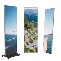 Écran LED numérique intelligent portable P2.5 couleur pleine, IP65, pour publicité extérieure, vente au détail, connexion Wifi USB, événements