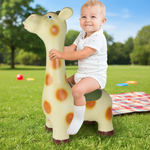 Asiento Infantil de <span class=keywords><strong>Juguete</strong></span> con Forma de Jirafa Grande <span class=keywords><strong>para</strong></span> Montar, en Venta - Product Image 3