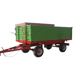 Giá tốt nhất 1-10 tấn nông nghiệp trang trại Trailer 4-bánh xe thủy lực Dump máy kéo Tow với trục thành phần cốt lõi - Product Image 4