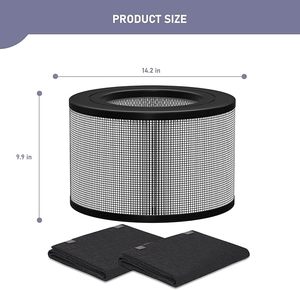 Bộ lọc cho hộp lọc không khí <span class=keywords><strong>HEPA</strong></span> lọc cho <span class=keywords><strong>HONEYWELL</strong></span> <span class=keywords><strong>24000</strong></span> 24500 50250-s 52500 bộ phận lọc không khí - Product Image 3