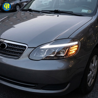 YU GUANG pour Toyota Corolla 2003-2009 Phare Version US, Ensemble de Phares Améliorés DRL LED 2003-2009