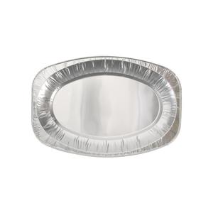 Disposable Aluminum Foil Plates Oval Shape For Picnic Barbecue Fish Turkey Roast Lamb 321 322 323 - Product Image 2