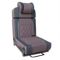 Siège-lit réglable en cuir pour camping-car, 1 à 4 places, réversible, pliable, plusieurs options de couleurs, Mercedes-Benz Sprinter Daily Caravan