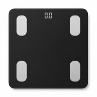 Balance connectée intelligente de haute qualité avec écran LCD pour salle de bain, mesure du poids et de la composition corporelle, balance de composition corporelle