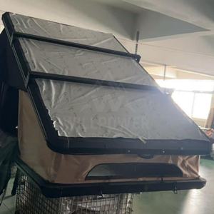 Willpower Logo personnalisé Coque rigide en alliage d'aluminium et échelle en tissu Oxford <span class=keywords><strong>pour</strong></span> <span class=keywords><strong>tente</strong></span> <span class=keywords><strong>de</strong></span> <span class=keywords><strong>toit</strong></span> <span class=keywords><strong>de</strong></span> voiture <span class=keywords><strong>4x4</strong></span> tout-terrain coupe-vent - Product Image 5