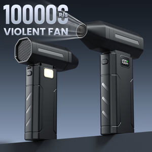 Souffleur d'<span class=keywords><strong>air</strong></span> <span class=keywords><strong>comprimé</strong></span> sans fil portable 100000 tr/min Nettoyeur à haute pression pour l'électronique Ordinateur portable Nettoyage de voiture - Product Image 1