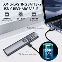 Produit tendance en gros, logo personnalisé, télécommande sans fil, pointeur laser, télécommande laser 1mW longue portée pour présentation