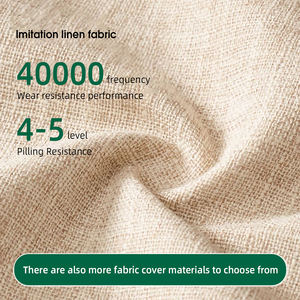 Divano in Quercia Massiccia Stile Semplice, Ideale per un Comfort Ottimale in Ogni Stagione - Product Image 3