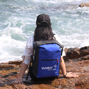 Mochila Impermeable de 25L de PVC para Natación, Buceo, Playa, Río y Rafting - Product Image 2