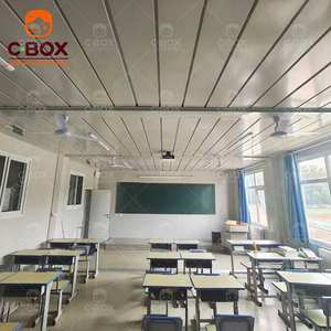 Cbox Wholesale Prefab Teaching Building Multi-Story Tiny Homes Mobile School Classroom Modular Detachable Container <b>House</b> - Product Image 4