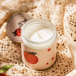 Big Orange Big Fortune Semi-handmade Orange Aromatherapy <b>Candle</b> Gift Set Bridesmaid Favors Birthday Gift - Product Image 3