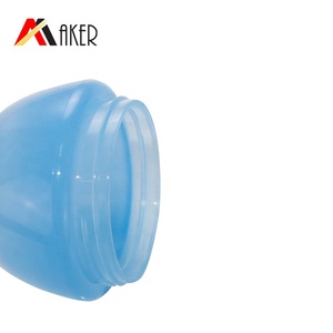 Prêt à expédier <span class=keywords><strong>petit</strong></span> MOQ semi transparent bleu 20g <span class=keywords><strong>pot</strong></span> en <span class=keywords><strong>plastique</strong></span> pp <span class=keywords><strong>pour</strong></span> la crème cosmétique - Product Image 3