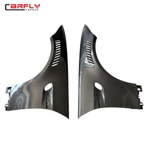Pour <span class=keywords><strong>BMW</strong></span> E92 M3 2007-2013, ailes de garde-boue ventilées en fibre de carbone sèche personnalisées, revêtement brillant, qualité cohérente - Product Image 1