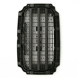Ensemble de cadre intérieur de calandre avant de voiture haut de gamme moulé par injection en plastique noir, boîtier arrière de calandre de voiture en plastique noir - Product Image 1