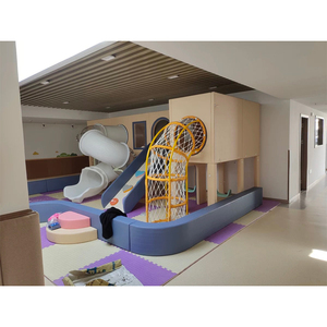 Equipo de Juegos Interior para Niños de Espuma de Alta Densidad con Conjuntos de Escalada Suaves y Superficies Antideslizantes para Uso en Hoteles - Product Image 1