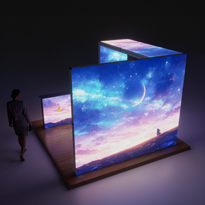 Пользовательские Seg светодиодный световой короб рекламный бизнес-выставочный стенд - Product Image 4