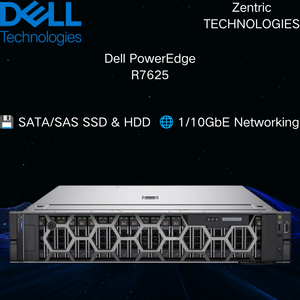 Servidor en Rack PowerEdge R7625 2U Original, Nuevo, con Procesador AMD EPYC 9004 y Memoria DDR5 para TI Empresarial y Centros de Datos - Product Image 1