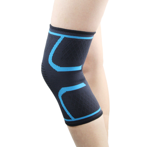 دعامة ركبة رياضية مخصصة من النايلون المرن والقابل للتنفس لحماية ودعم الركبة في كرة السلة - Product Image 3