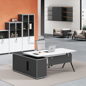 Phần cứng L hình dạng bàn điều hành máy trạm hội nghị nhà văn phòng đồ nội thất bàn bàn văn phòng - Product Image 1