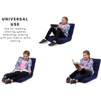 Siège de sol de canapé de jeu pliable OEM/ODM avec dossier réglable, chaise longue rembourrée et paresseuse