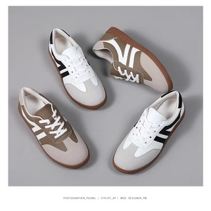 Nouvelles Chaussures Décontractées Plates Vulcanisées Légères pour Femmes 2025 – Confortables, Antidérapantes, en PU, Rehaussantes - Product Image 1