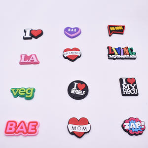 Accesorios para Zapatos de Mujer, Adornos de PVC para Zuecos, Diseño de Dibujos Animados, Hebilla con Forma de Flor, Marca <span class=keywords><strong>Xiami</strong></span>, Venta al por Mayor - Product Image 4