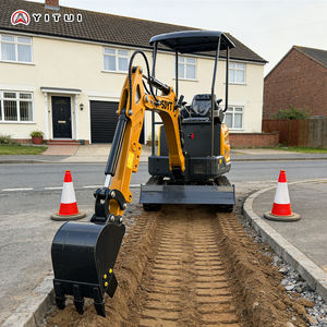 Mini Escavatore Sportivo Personalizzato da 2,5 Tonnellate con Braccio Grande e Rotazione Laterale, Motore Kubota di Alta Qualità e Cabina - Product Image 2