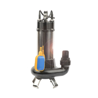 Bomba cortadora de aguas residuales sumergible de agua sucia eléctrica V1300DF de acero inoxidable de alta presión serie V más vendida