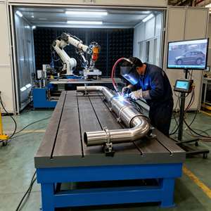 頑丈な鋳鉄製作業プラットフォーム溝付き-加工クランプに便利、ベアリング生産ラインに適しています - Product Image 4