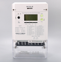 Compteur intelligent  LCD Surveillance de l'énergie Alimentation électrique avec module de communication et système de vente