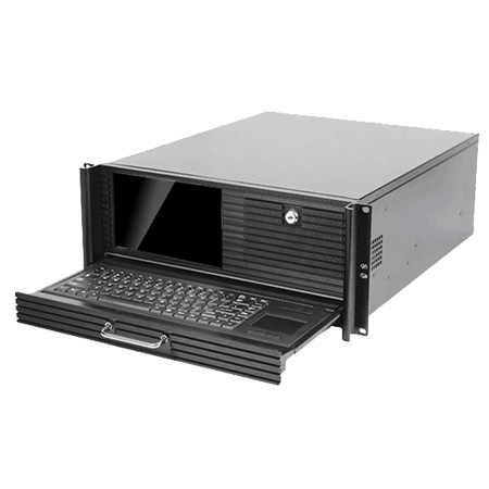 19 Inch Rack Mount Industrial Workstation Computer 4U Height Chassis ...