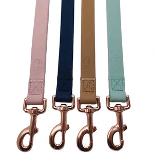 2023 vendita calda da <span class=keywords><strong>1</strong></span> 3/<span class=keywords><strong>4</strong></span> 5/8 pollici di larghezza LOGO personalizzato <span class=keywords><strong>ECO</strong></span> <span class=keywords><strong>Friendly</strong></span> resistente doppio manico clip guinzaglio cane in PVC impermeabile - Product Image 3