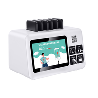 Miet-Powerbank Werbe-Sharing-Powerbank-Station mit Bildschirm