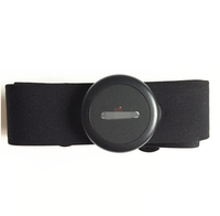 Capteur de fréquence cardiaque intelligent professionnel OEM pour le sport, avec bouton personnalisé, mesure de distance, ECG, ceinture HRM de remplacement, sangle conductrice personnalisée