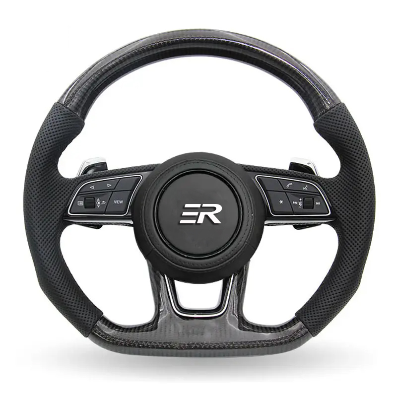 Genuine Leather Carbon Fiber Sporty Style