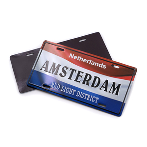Imán para Refrigerador con Placa de Matrícula de <span class=keywords><strong>Los</strong></span> Ángeles, Recuerdo Turístico de la Ciudad Americana, Impresión de Logotipo Personalizado <span class=keywords><strong>en</strong></span> Metal - Product Image 1