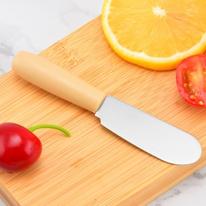 Spatule à beurre en acier inoxydable, couteau plat, outil de pâtisserie, compatible avec les aliments - Product Image 2