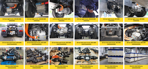 มอเตอร์ไฟฟ้าแบบแม่เหล็กถาวร Brogen รุ่นใหม่ กำลังสูง 100KW 200KW พร้อมระบบขับเคลื่อนเพลาแบบรวม 380V สำหรับยานยนต์ไฟฟ้า - Product Image 5