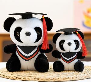 Peluche Creativo <span class=keywords><strong>Dr</strong></span>. Panda Laureato, Bambola per la Stagione dei Diplomi, Regalo Souvenir con Logo - Product Image 4