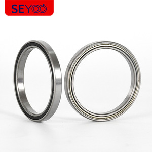 Roulement miniature à paroi mince SeYoo 20x30x4mm 6705 6706ZZ avec joint en caoutchouc, roulement en acier pour servomoteur d'avion modèle - Product Image 1